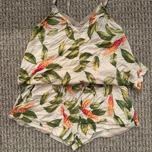 Stars Above Pastel Floral Romper